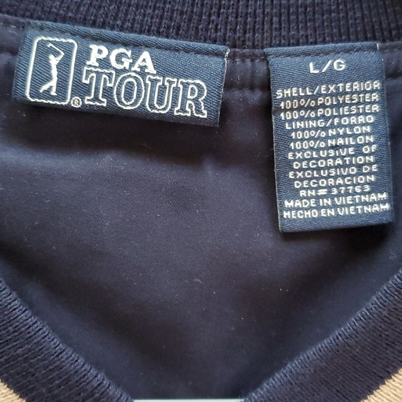 GUC PGA Tour Men's Navy V-Neck Pullover Vest - Picture 7 of 8